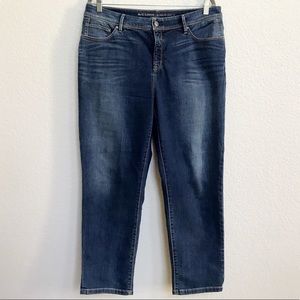 Chico’s So Slimming Girlfriend Crop Jeans